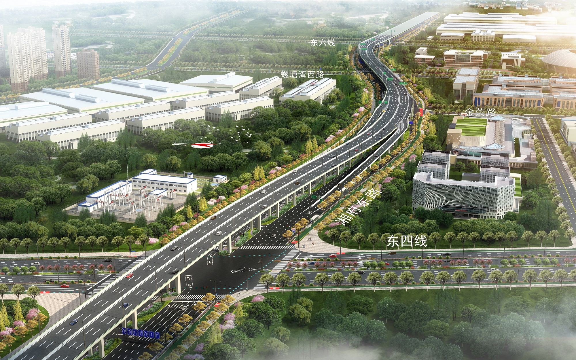 湘府东路(浏阳河-黄兴大道)建设工程施工项目项目效果图 - 副本.jpg