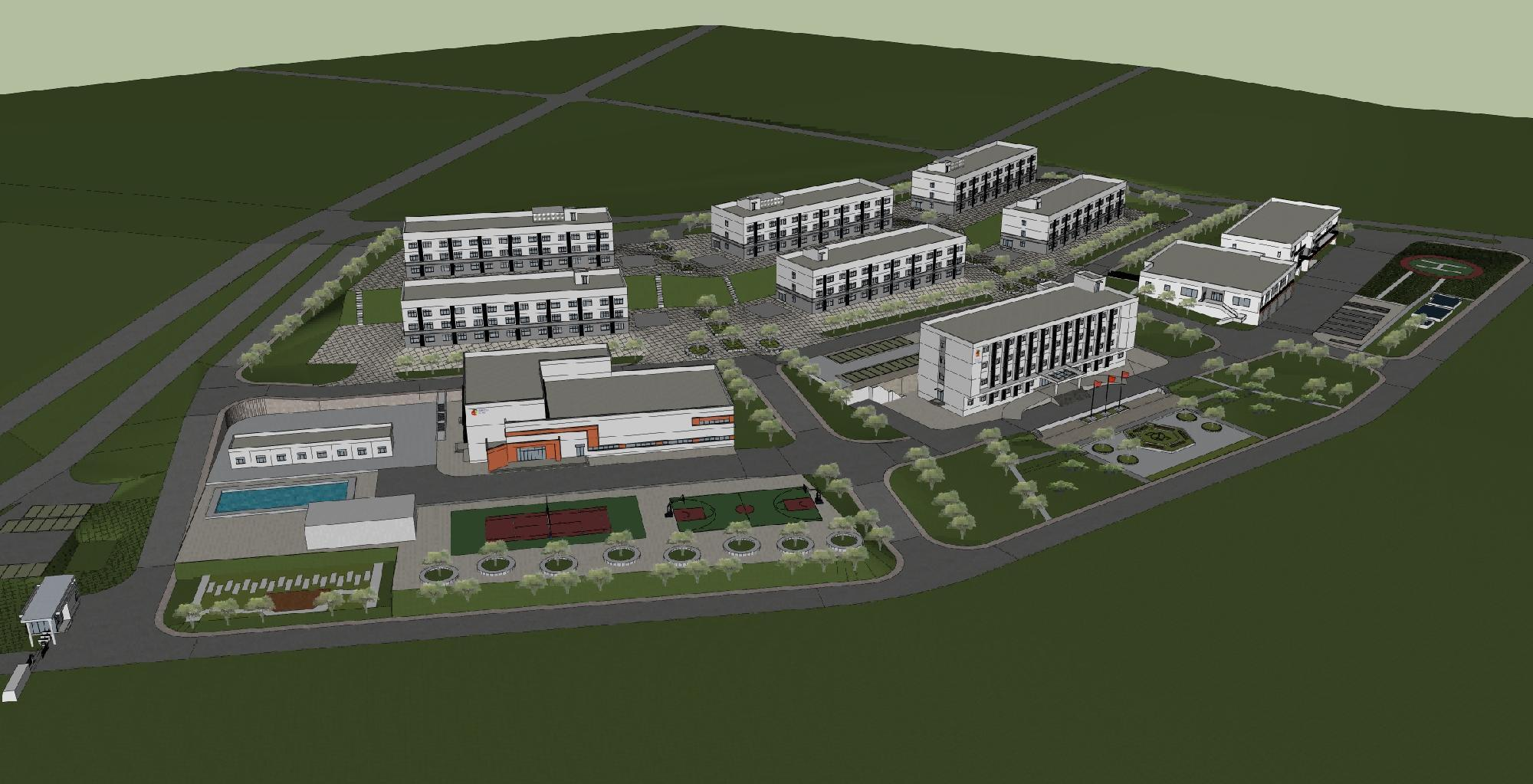 几内亚国电投营地项目(效果图).png 几内亚国电投营地项目(效果图).png